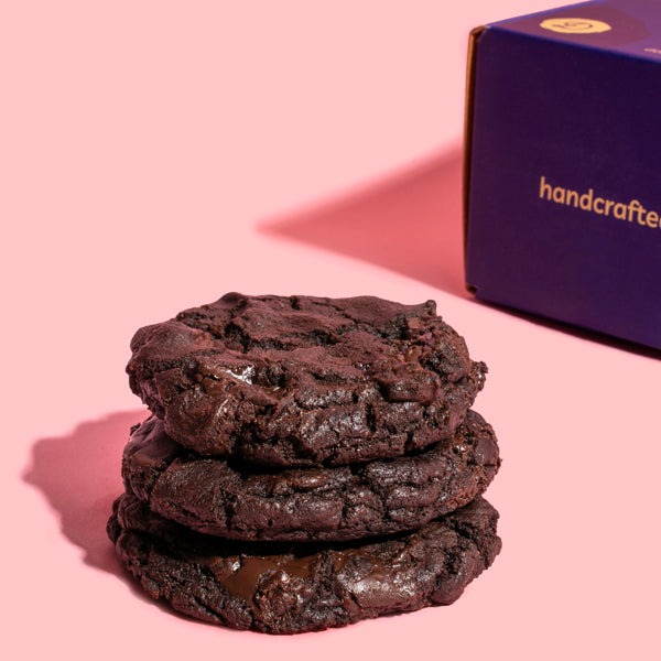 Choco Brownie Cookies — eggless soft-baked cookies by Dohful
